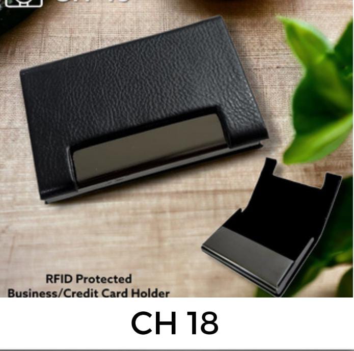 Premium Personalized Metal Card Holder with Name Engraving logo